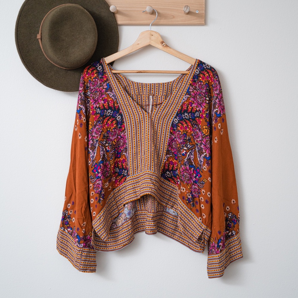 Free People Kimono Top